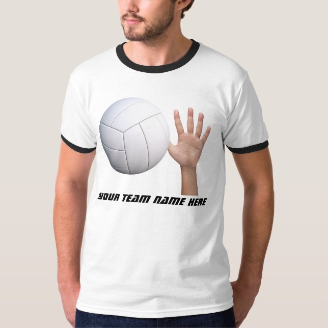VOLLYBALL-LAG T-SHIRT (Framsida)