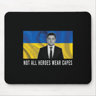 Volodymyr Zelensky Alla Hjältar Bär Inte Kappor St Musmatta