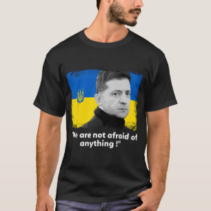 Volodymyr Zelensky I står på Ukrainas fredliga Kär T Shirt