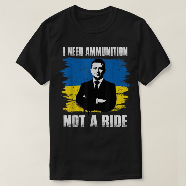 volodymyr zelensky t shirt (Design framsida)