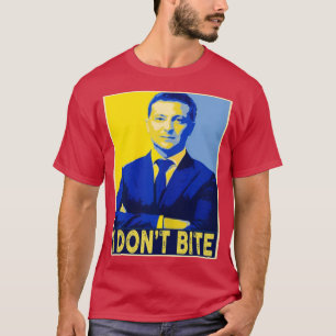 Volodymyr Zelensky Tala med mig om jag inte Bitor T Shirt