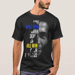 Volodymyr Zelensky Ukraina citationstecken med Ukr T Shirt