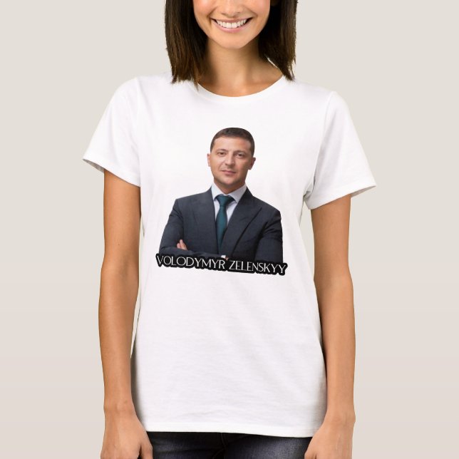Volodymyr Zelenskyy T Shirt (Framsida)