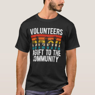 Volontärer A till gemenskapen T Shirt