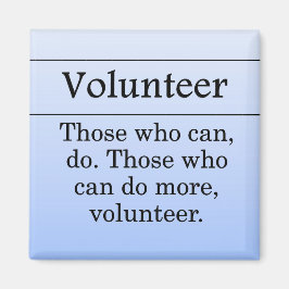 Volontärer gör mer för andra magnet