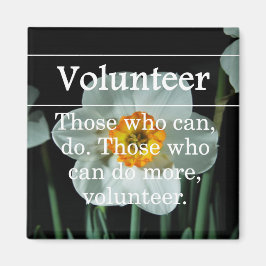 Volontärer gör mer för andra magnet