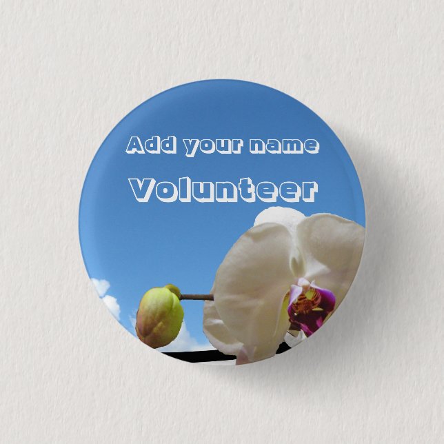 Volontärorchiden knäppas knapp (Framsida)