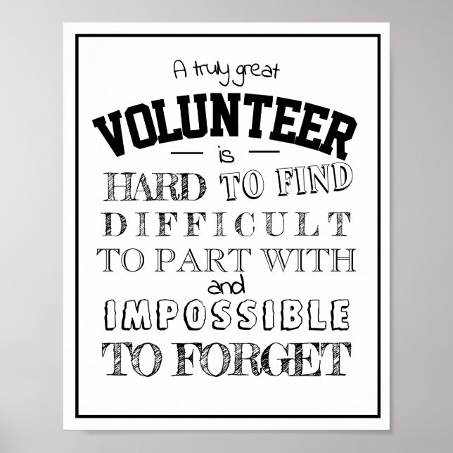 Volontäruppskattning Tack för att du har en kontor Poster (Framsidan)