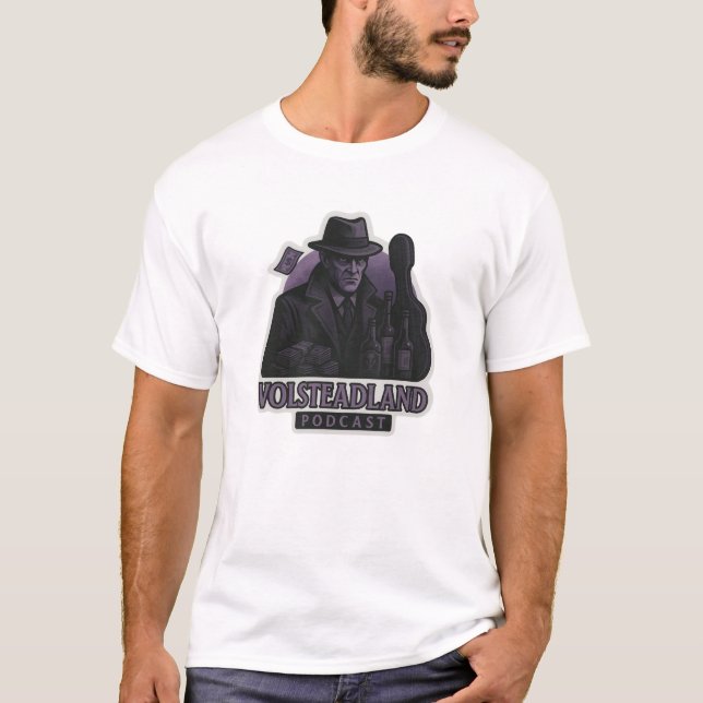 Volsteadland T-Shirt Vit (Framsida)