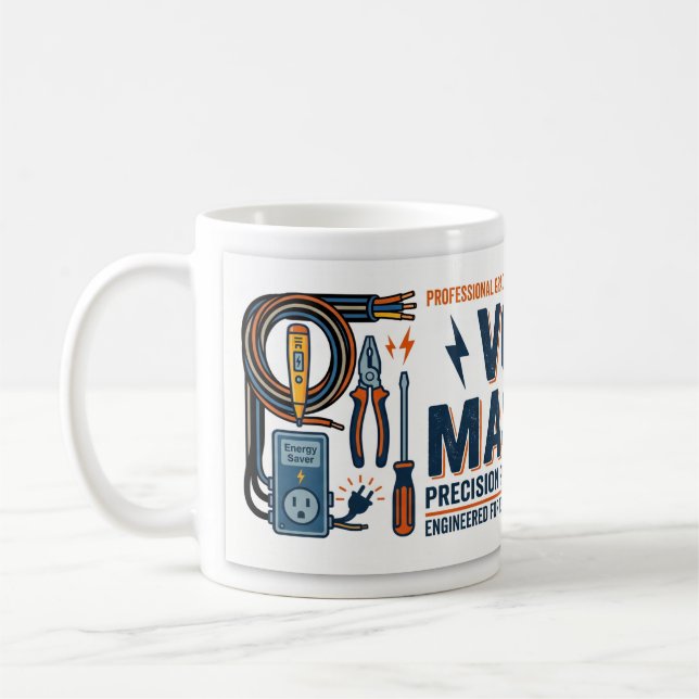 Volt Master-Elektrikergåva Kaffemugg (Vänster)