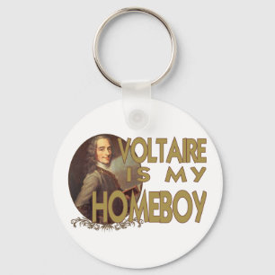 Voltaire är min Homeboy Nyckelring
