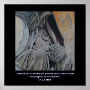 Voltaire-citat - Poster