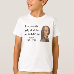 Voltaire citationstecken 9b tröja