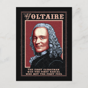 Voltaire - den första vykort