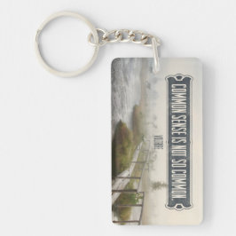 Voltaire inspirationcitat "Sunt förnuft" Nyckelring