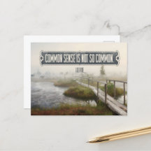 Voltaire inspirationcitat "Sunt förnuft"