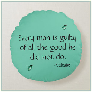 Voltaire inspirationsoffert rund kudde