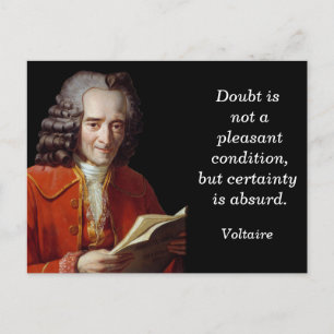 Voltaire-offert - vykort