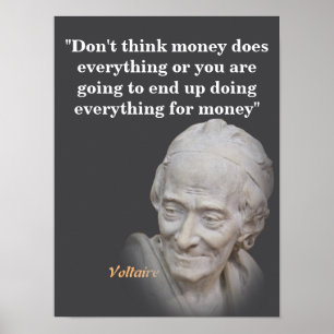 Voltaire-offerten Poster
