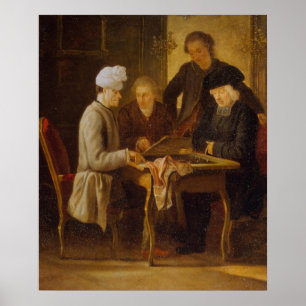 Voltaire på schacket poster