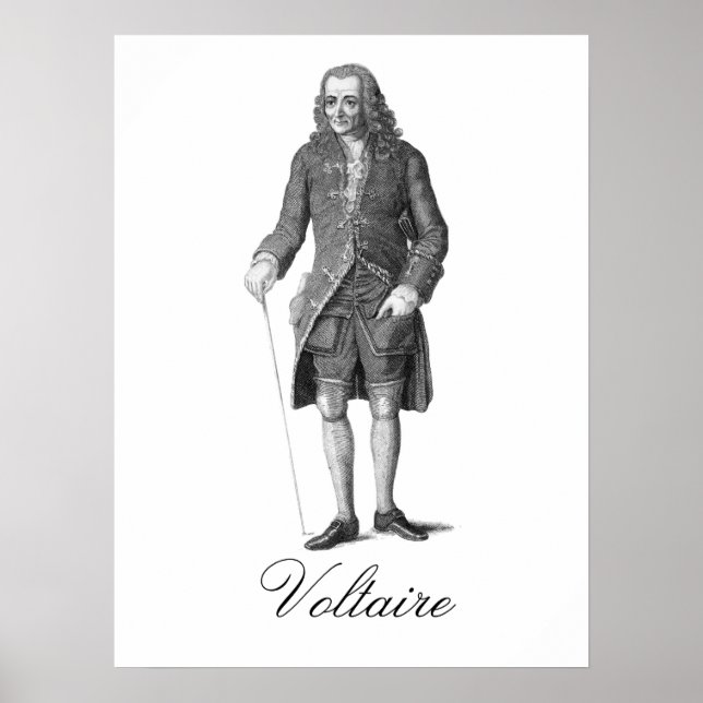 Voltaire Poster (Framsidan)