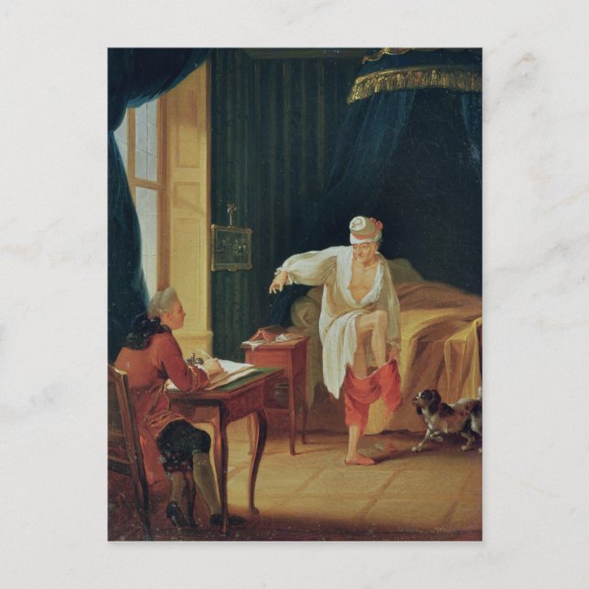 Voltaires avgift i Ferney, efter 1759 Vykort (Framsida)