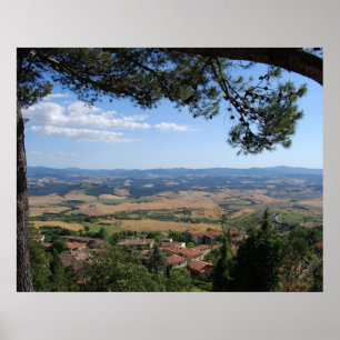 Volterra Tuscany Poster