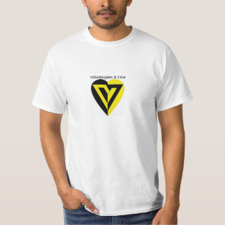 Voluntaryism är kärlek - T-tröja T-shirt