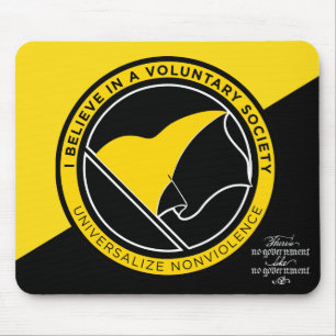 Voluntaryist Mousepads Musmatta