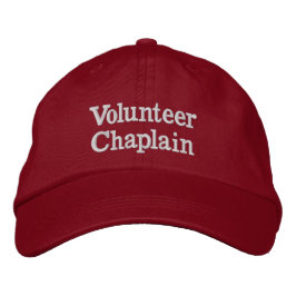 Volunteer Chaplain Hat Broderad Keps