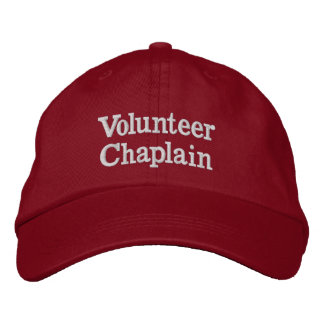 Volunteer Chaplain Hat Broderad Keps