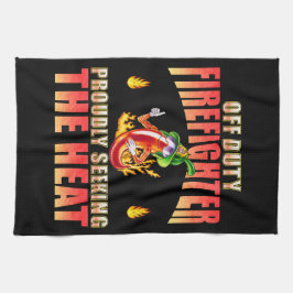 Volunteer Chili Black Kökshandduk