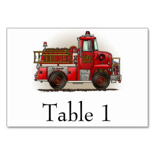 Volunteer Fire Lastbil Bordsnummer