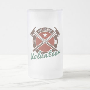 Volunteer Firefighter Frostat Ölglas