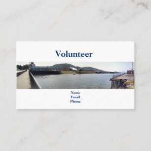 Volunteer i Bäck flodmynning Visitkort