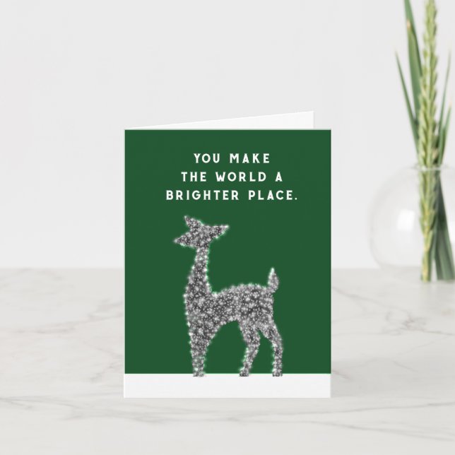 Volunteer Jul-Helgdag Kort (Framsida)