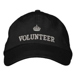 Volunteer med logotypen krona broderad keps