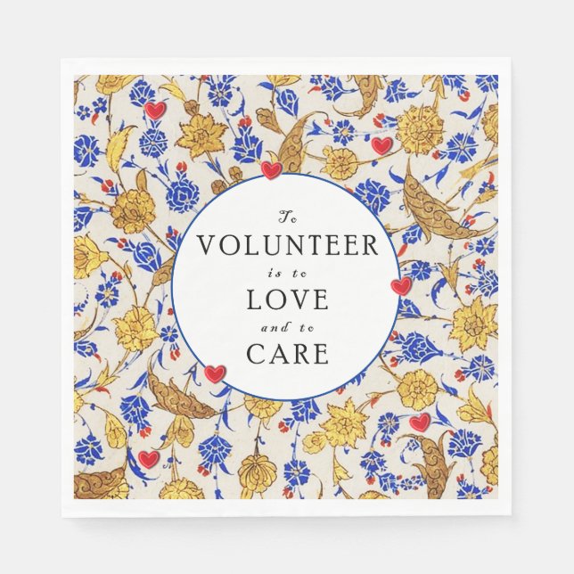 Volunteer Party Pappersservett (Framsidan)