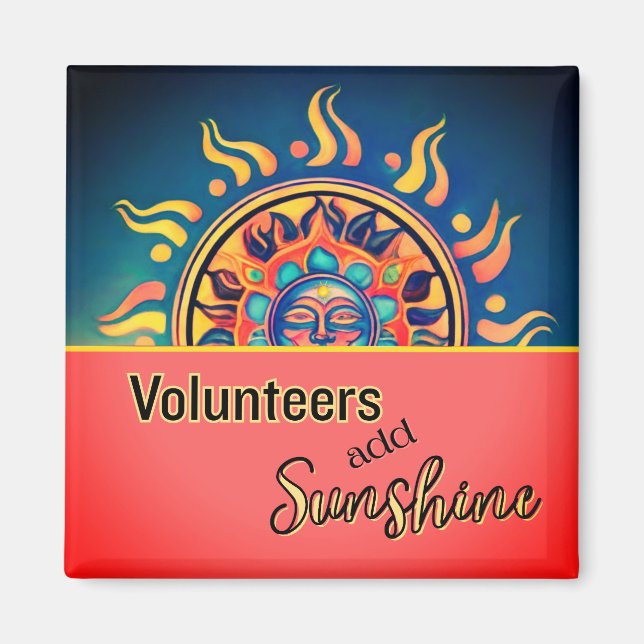 Volunteer Sunshine Magnet (Framsidan)