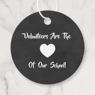 Volunteer Tack, Volunteer Gift Märkre, Gåvor Etiketter
