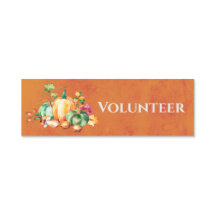 Volunteer Usher-Thanksgiving för höstskörd