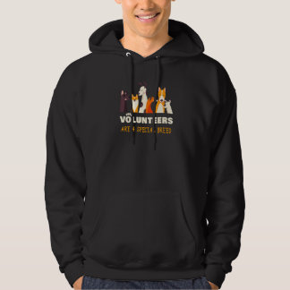 Volunteers Are a Special Breed Dog Rescue Shelter  Hoodie