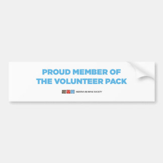 Volunterpack - stötfångare bildekal