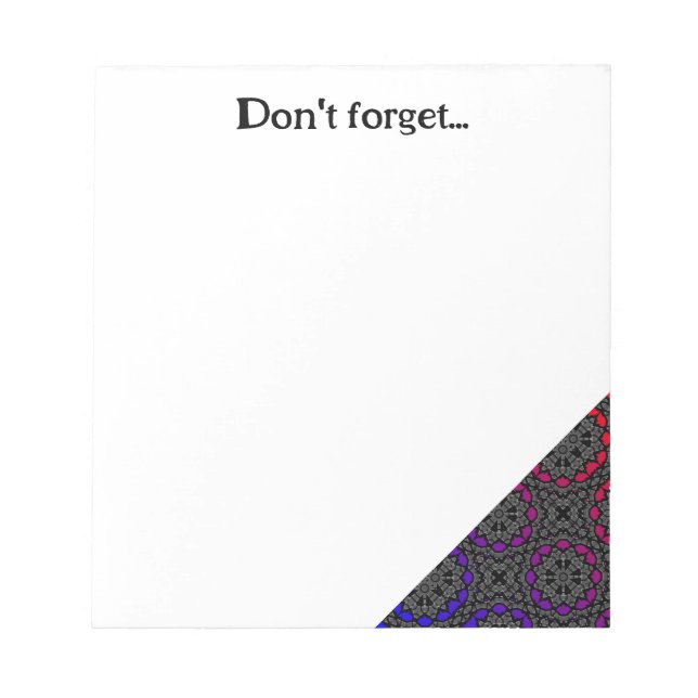 Volym 13:e kalejdoskop art 18 anteckningsblock (Framsida)