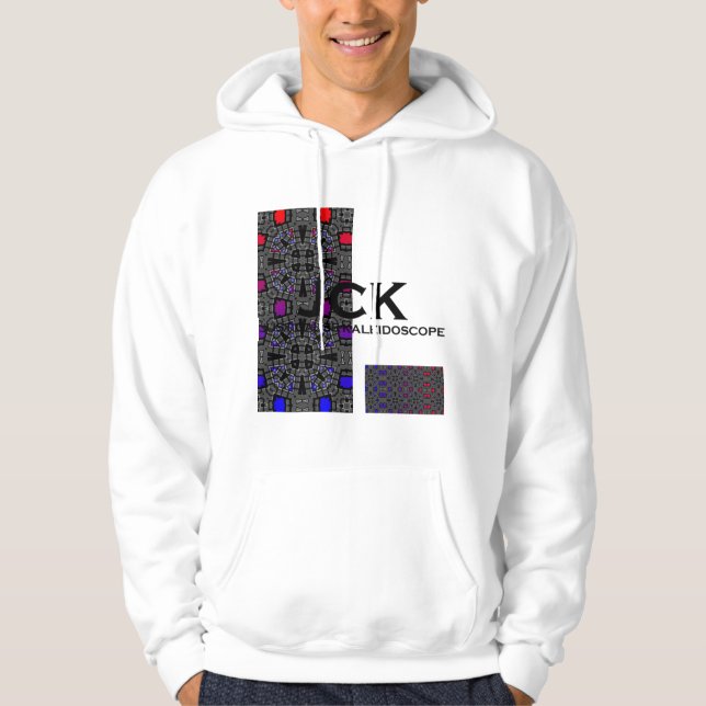 Volym 13:s kalejdoskop art 10 hoodie (Framsida)