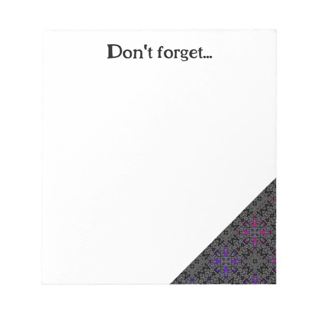 Volym 13:s kalejdoskop art 12 anteckningsblock (Framsida)