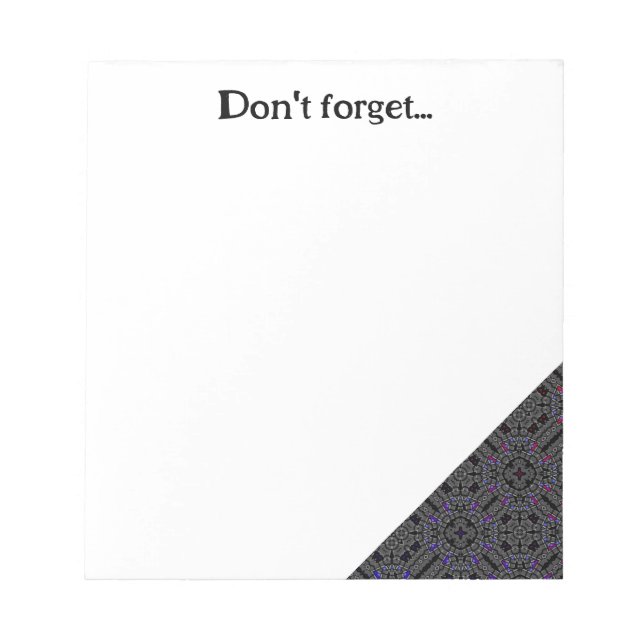 Volym 13:s kalejdoskop art 6 anteckningsblock (Framsida)