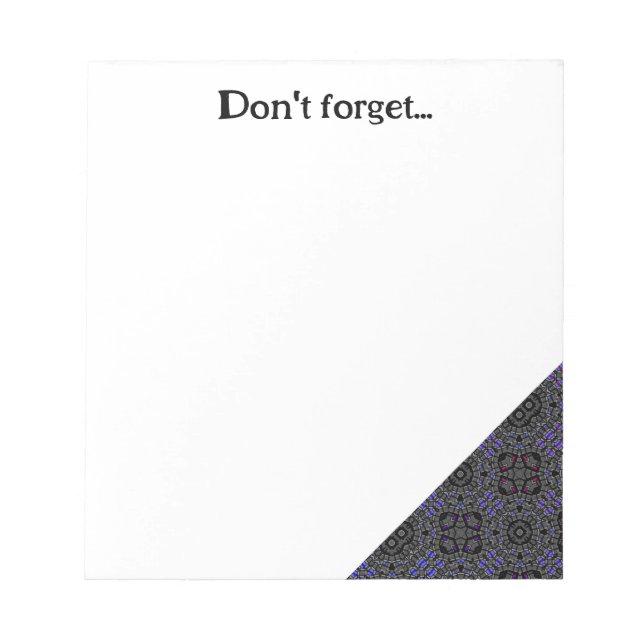 Volym 13:s kalejdoskop art 8 anteckningsblock (Framsida)