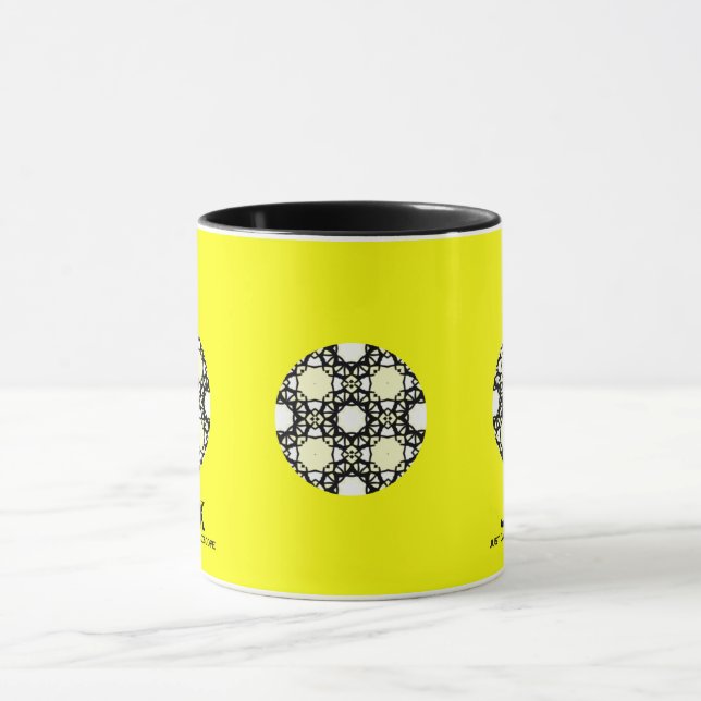 Volym 1:s kaleidoskop art 10 mugg (Center)