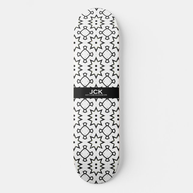 Volym 1:s kaleidoskop art fjorton mini skateboard bräda 18,5 cm (Framsida)